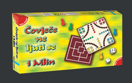 Čovječe ne ljuti se i mlin - zabavna igra za djecu i odrasle